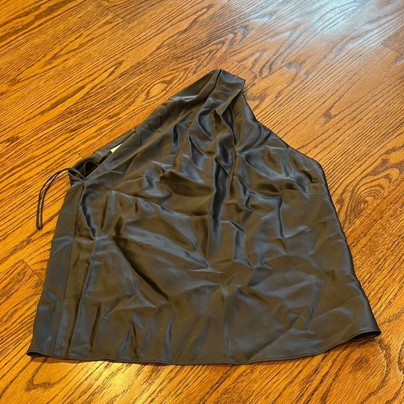 Michelle Mason Woman’s Silk One Shoulder Tank Size 0 - Picture 1 of 5